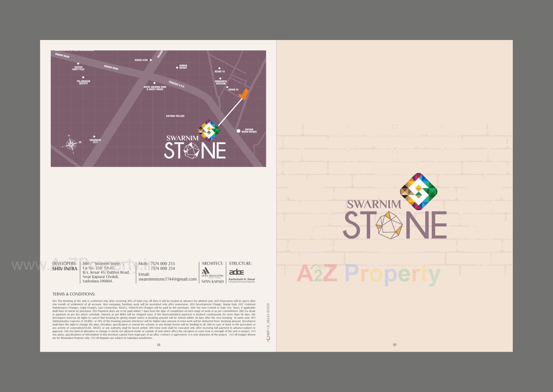  of real estate project Swarnim Stone located at Kapurai, Vadodara, Gujarat