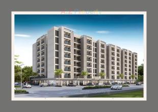 Elevation of real estate project Swarnim Stone located at Kapurai, Vadodara, Gujarat