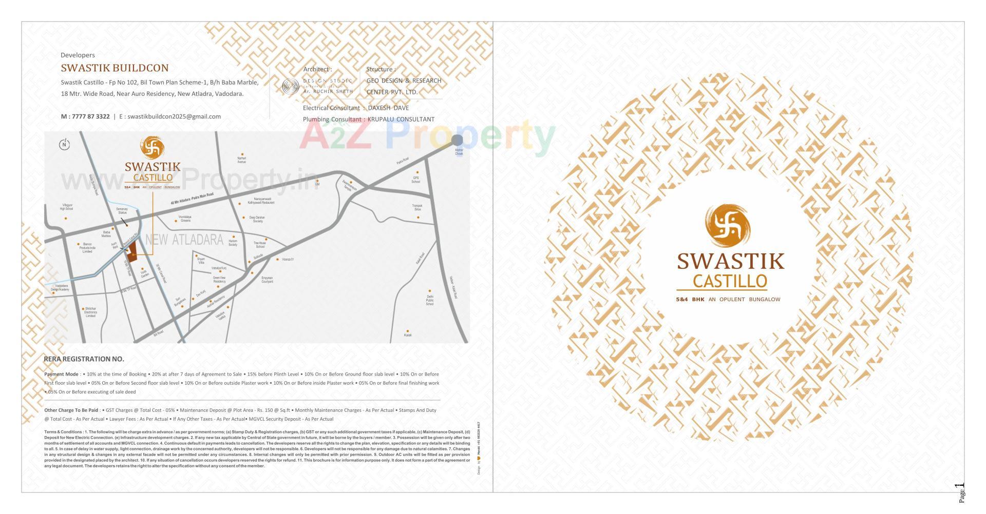  of real estate project Swastik Castillo located at Bil, Vadodara, Gujarat