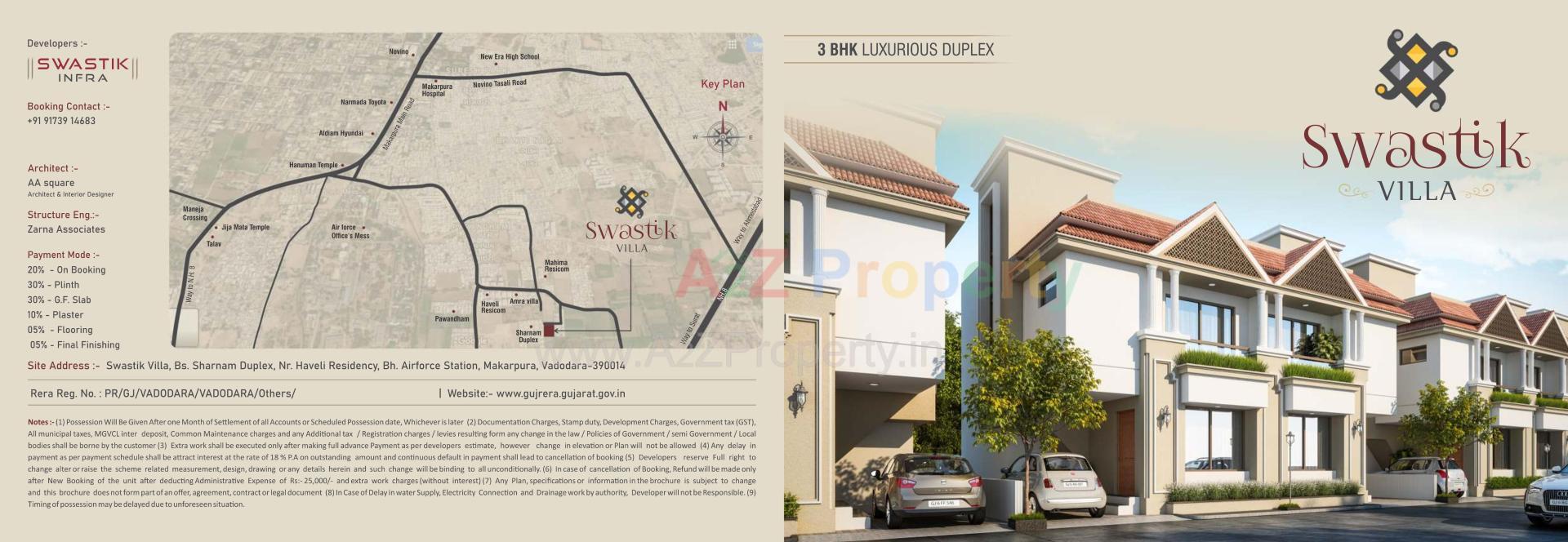  of real estate project Swastik Villa located at Vadodara, Vadodara, Gujarat