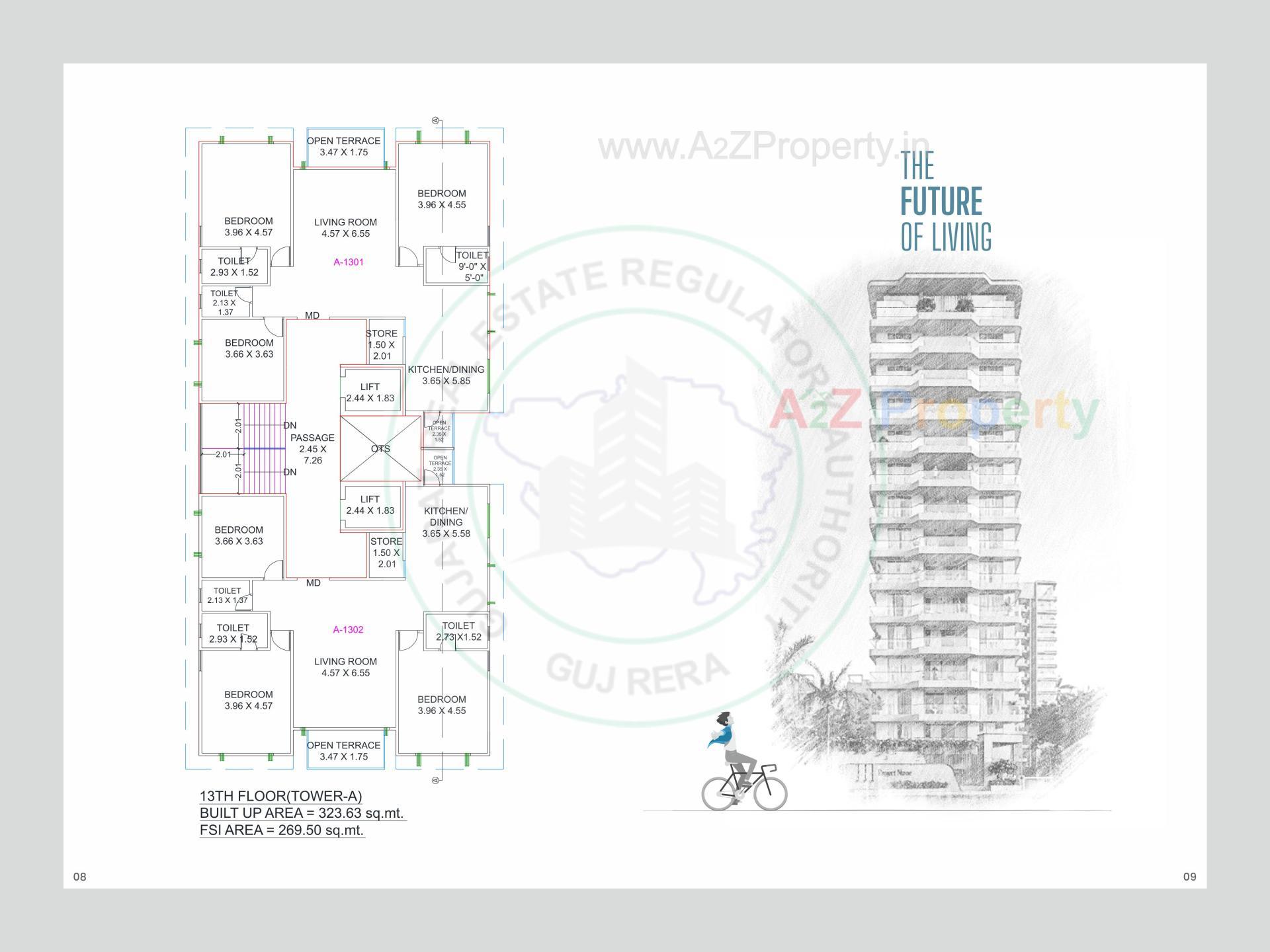  of real estate project Swastika Empire located at Ankodia, Vadodara, Gujarat