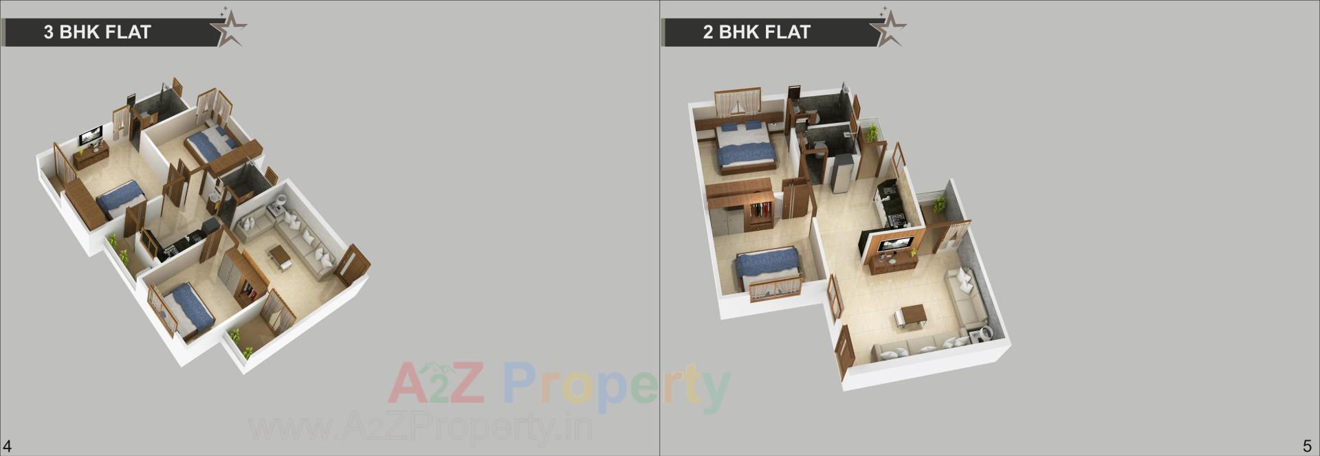 Layout of real estate project Taj Residency located at Gorwa, Vadodara, Gujarat