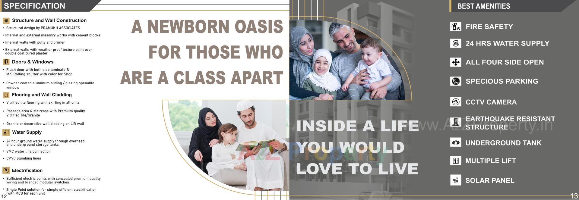  of real estate project Taj Residency located at Gorwa, Vadodara, Gujarat