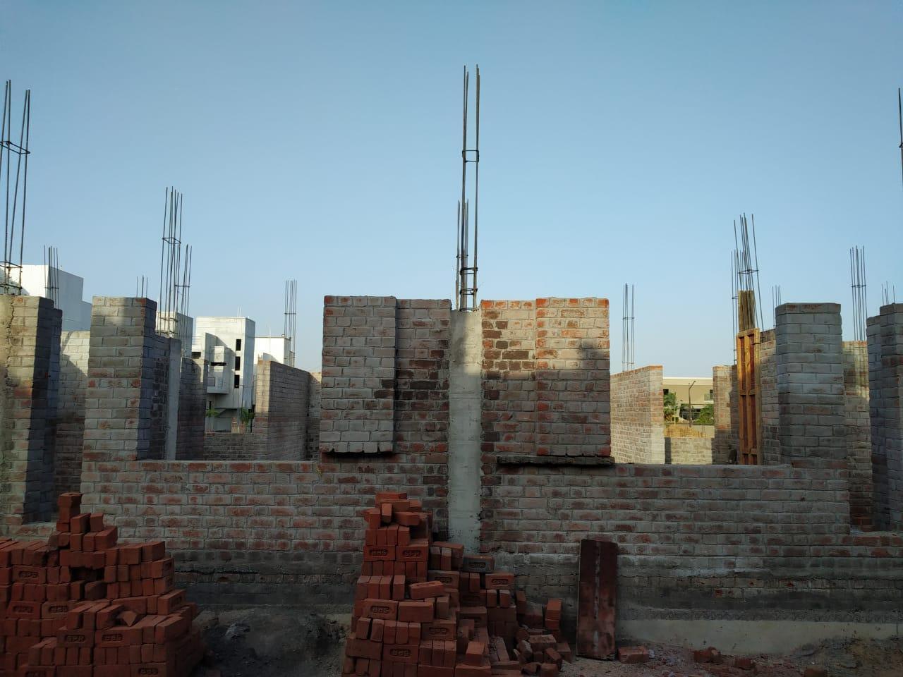 190346_const of real estate project Taksh Aura located at Hanumanpura, Vadodara, Gujarat