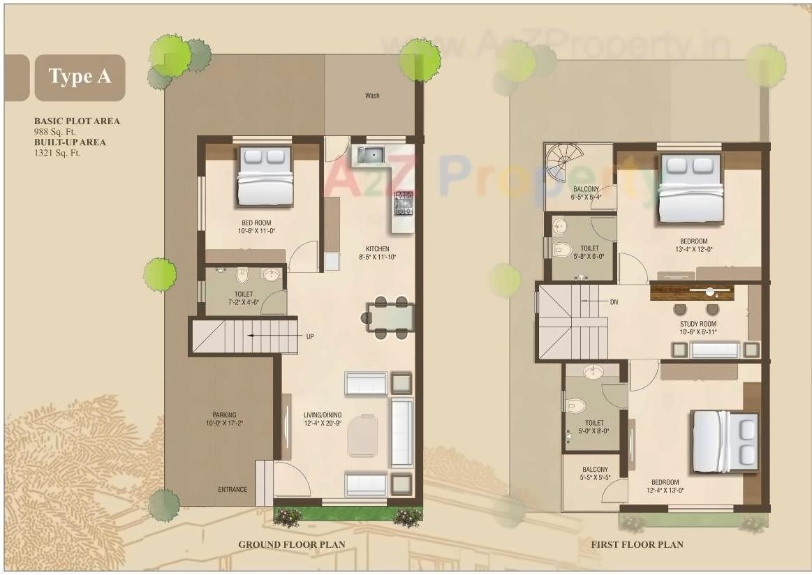Layout of real estate project Taksh Divine located at Ankhol, Vadodara, Gujarat