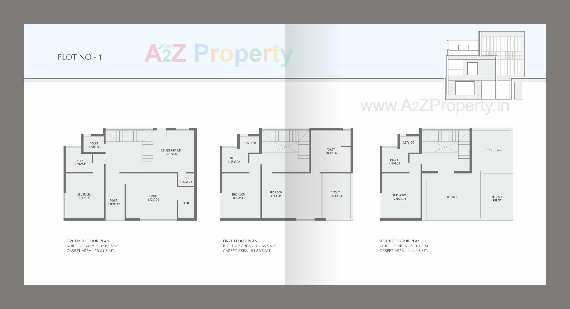 Layout of real estate project Taksh Elanza located at Bhayli, Vadodara, Gujarat