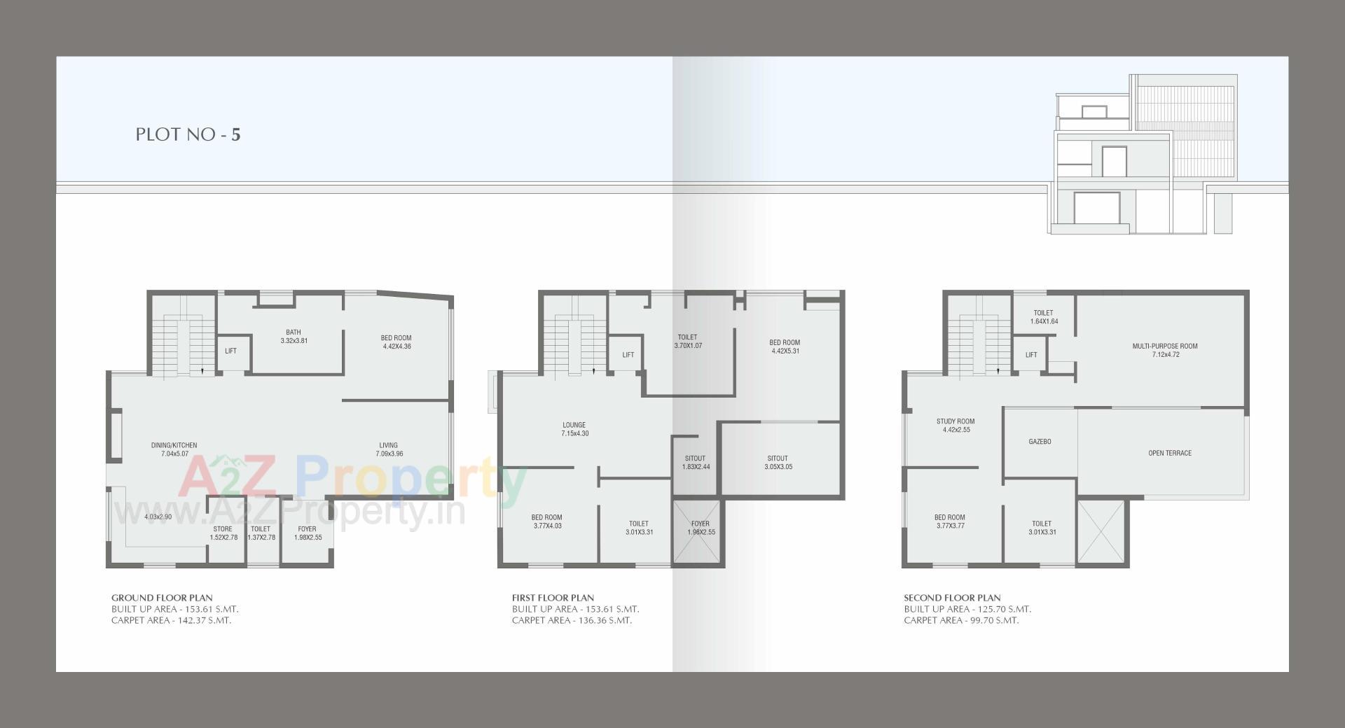 Layout of real estate project Taksh Elanza located at Bhayli, Vadodara, Gujarat