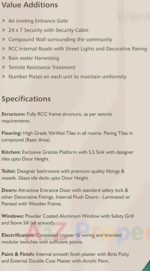 Project Specifications