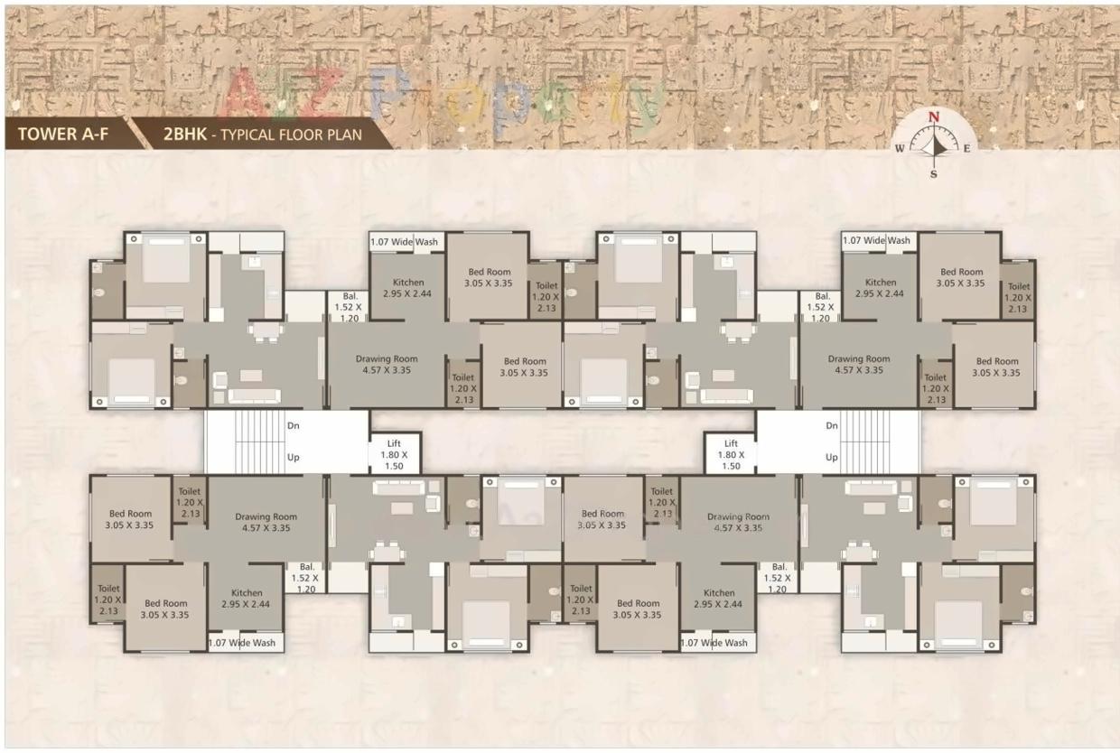 Layout of real estate project Takshashila located at Sevasi, Vadodara, Gujarat