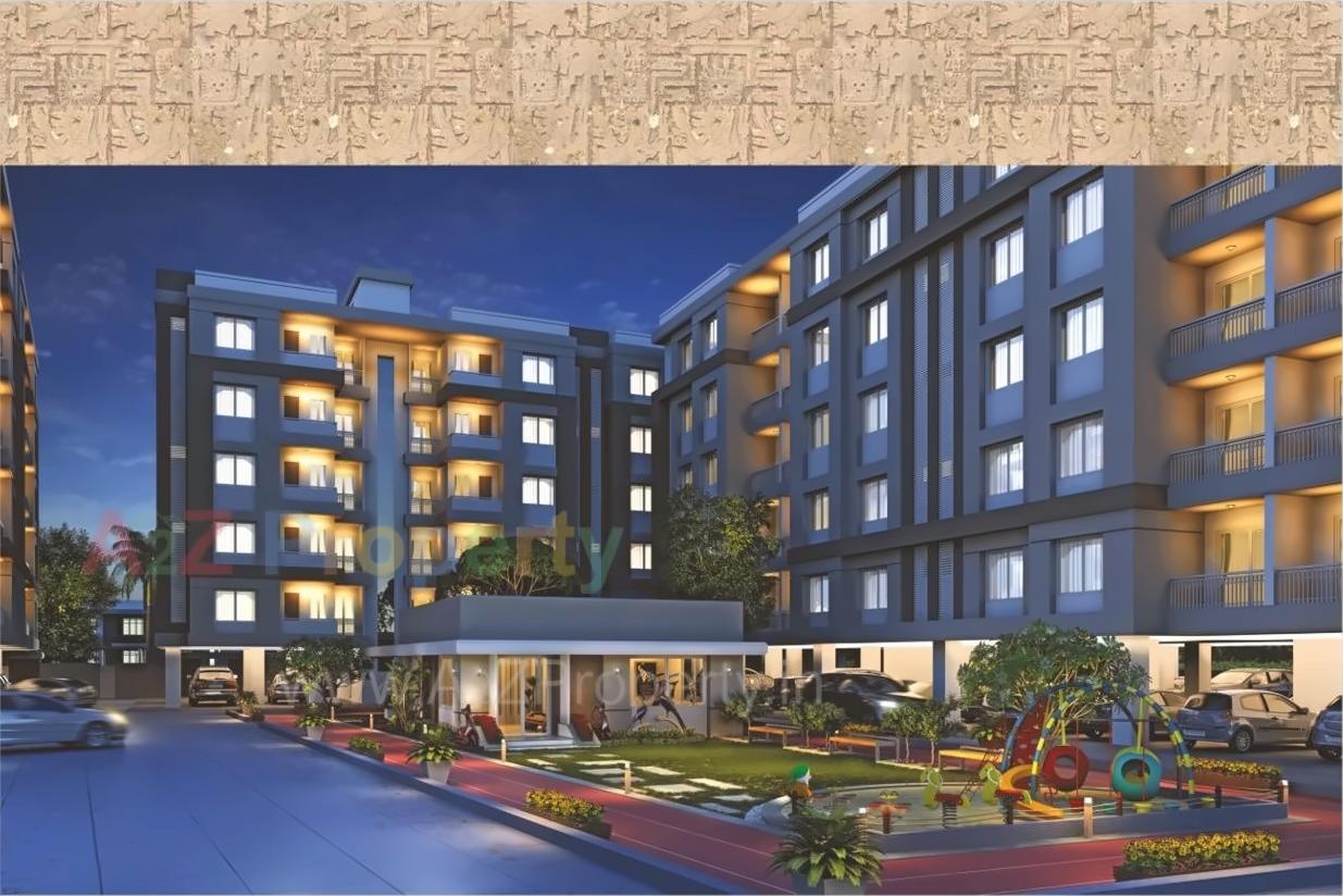 3D Elevation of real estate project Takshashila located at Sevasi, Vadodara, Gujarat