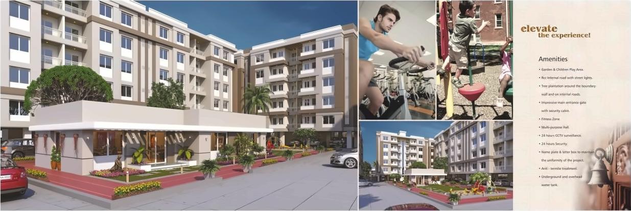 3D Elevation of real estate project Takshashila located at Sevasi, Vadodara, Gujarat