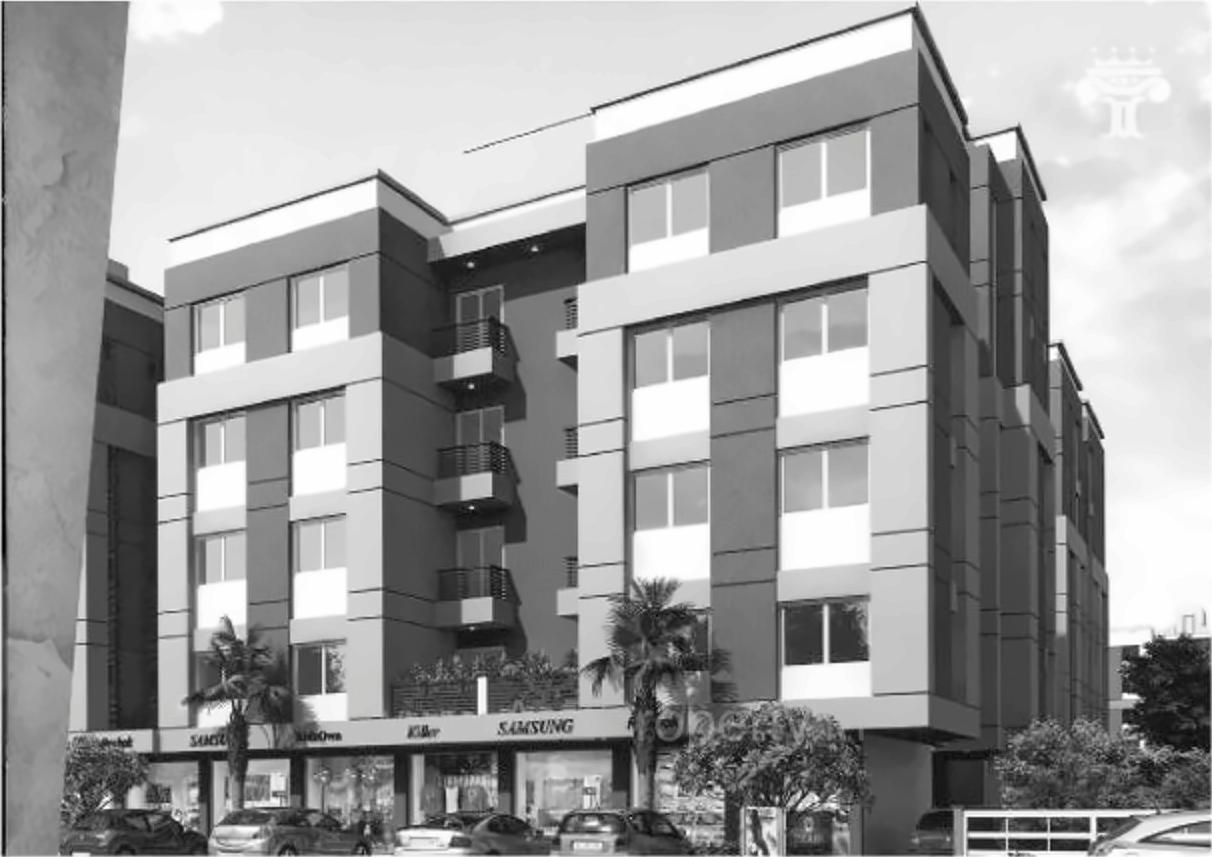 3D Elevation of real estate project Takshashila located at Sevasi, Vadodara, Gujarat