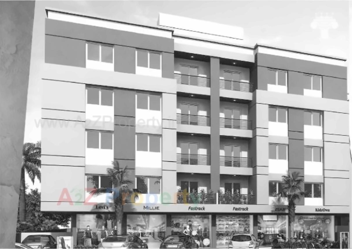 3D Elevation of real estate project Takshashila located at Sevasi, Vadodara, Gujarat