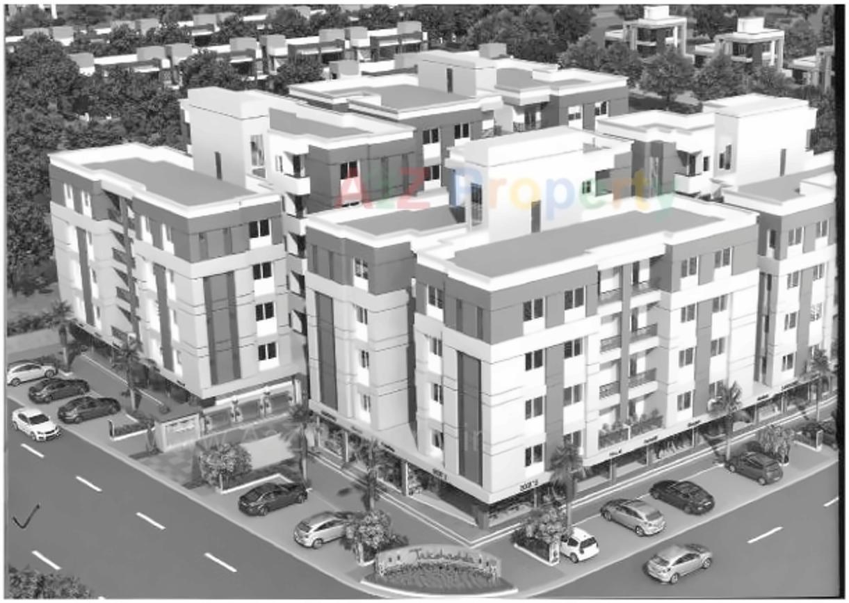 Layout of real estate project Takshashila located at Sevasi, Vadodara, Gujarat