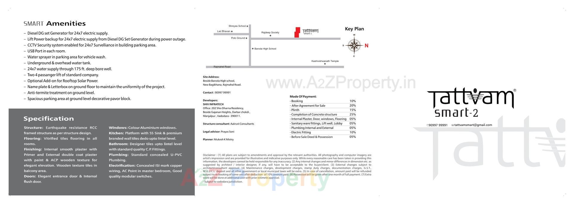  of real estate project Tattvam Smart located at Vadodara, Vadodara, Gujarat