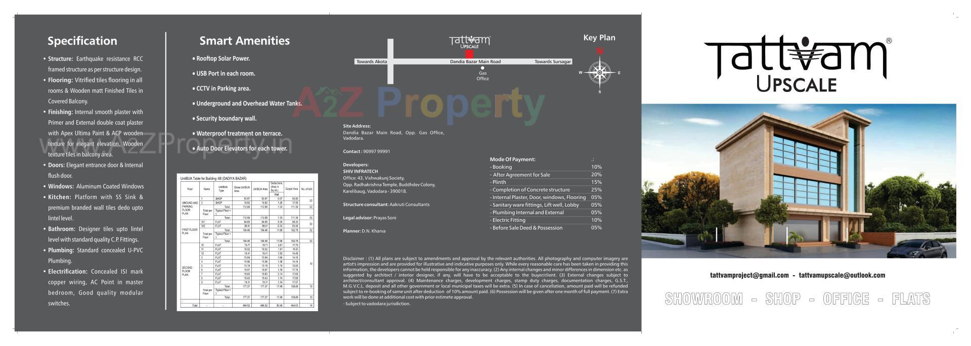  of real estate project Tattvam Upscale located at Vadodara, Vadodara, Gujarat