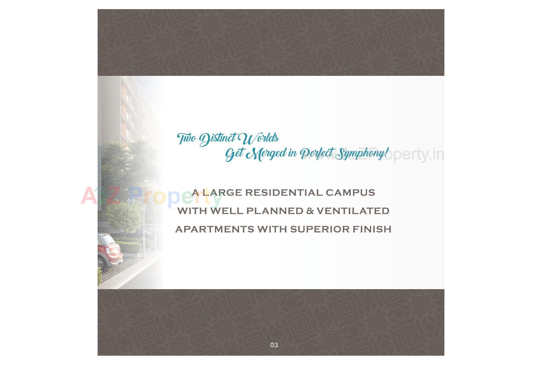  of real estate project Tawhid Heights located at Tandalja, Vadodara, Gujarat