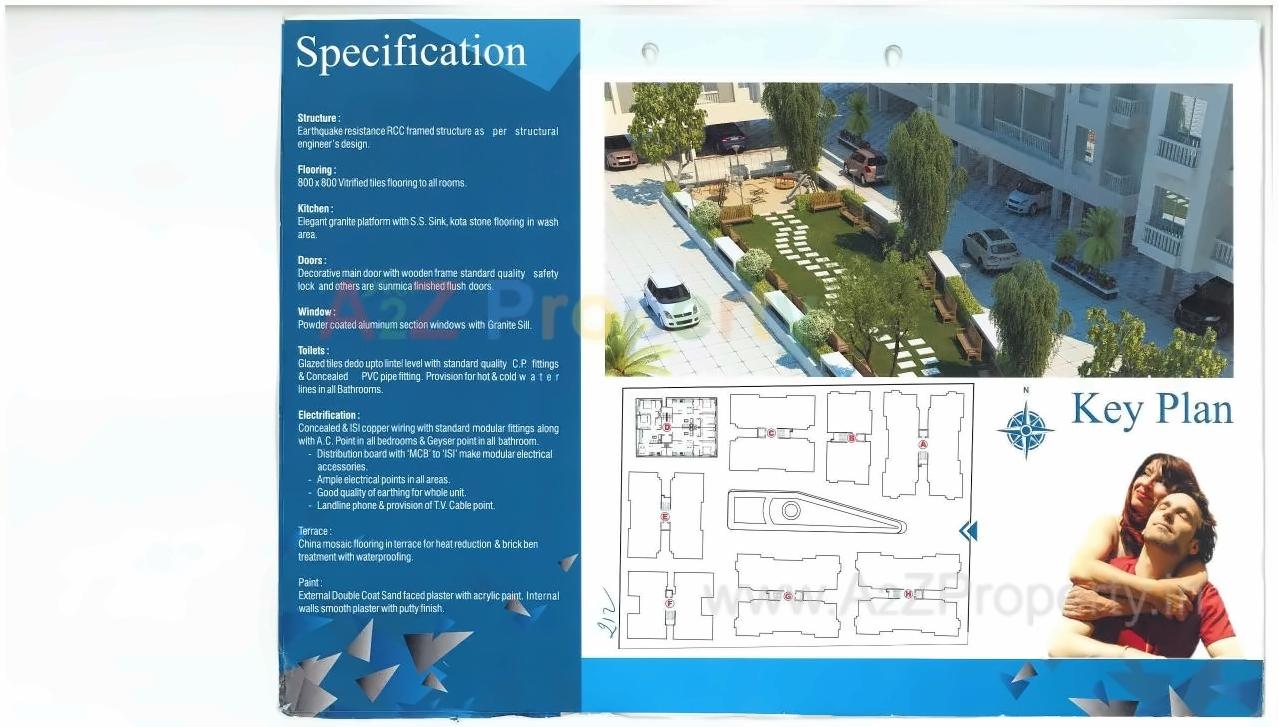  of real estate project Temple View located at Harni, Vadodara, Gujarat