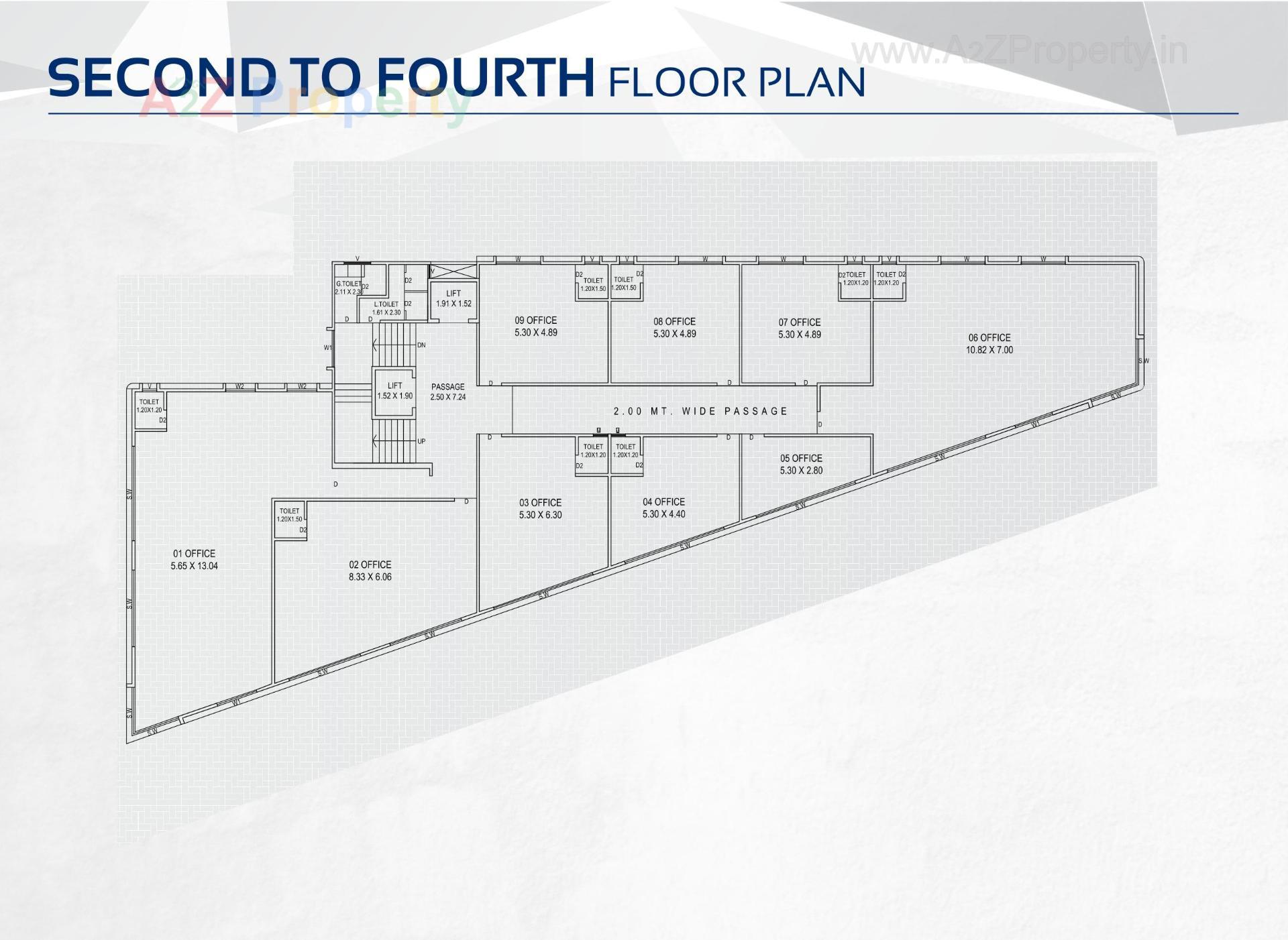Layout of real estate project Terra Heights located at Atladara, Vadodara, Gujarat