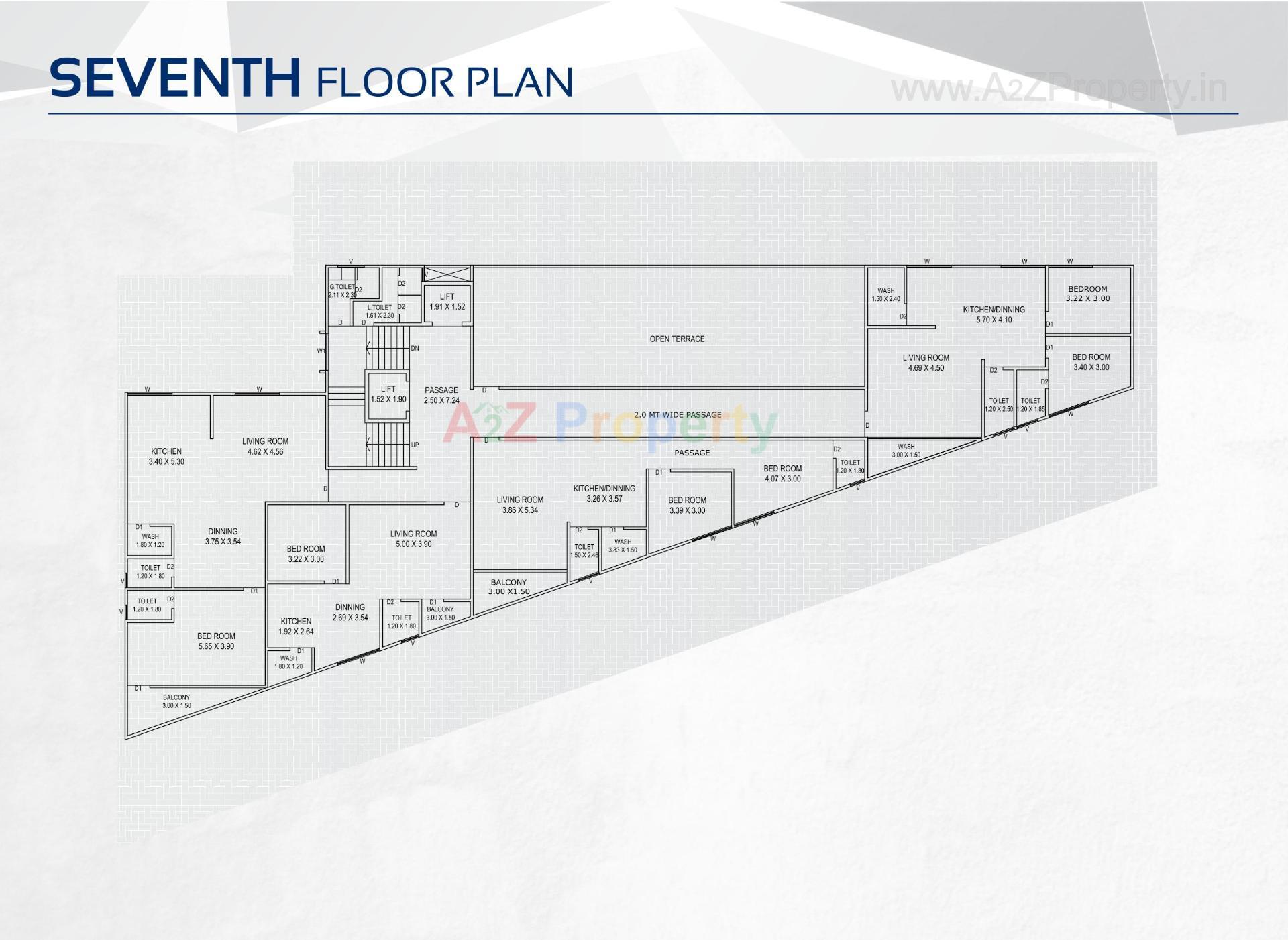Layout of real estate project Terra Heights located at Atladara, Vadodara, Gujarat