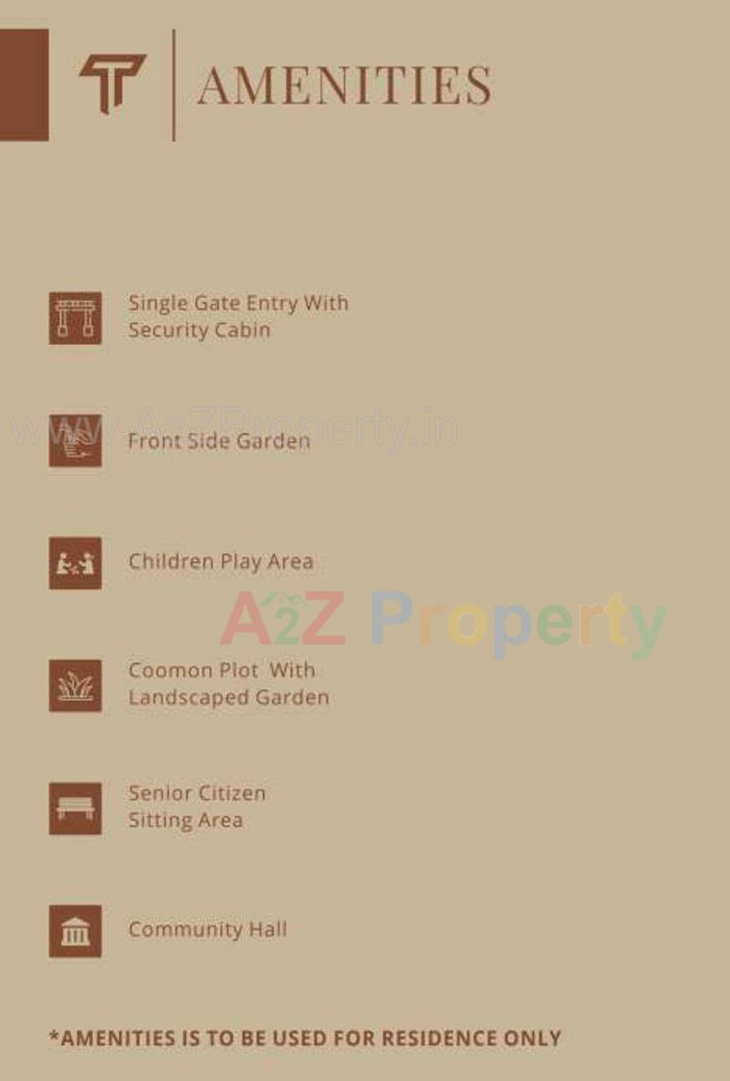 Amenities of Terra Homes