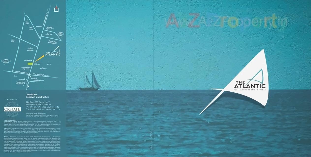  of real estate project The Atlantic (tower A   Tower B) located at Tarsali, Vadodara, Gujarat