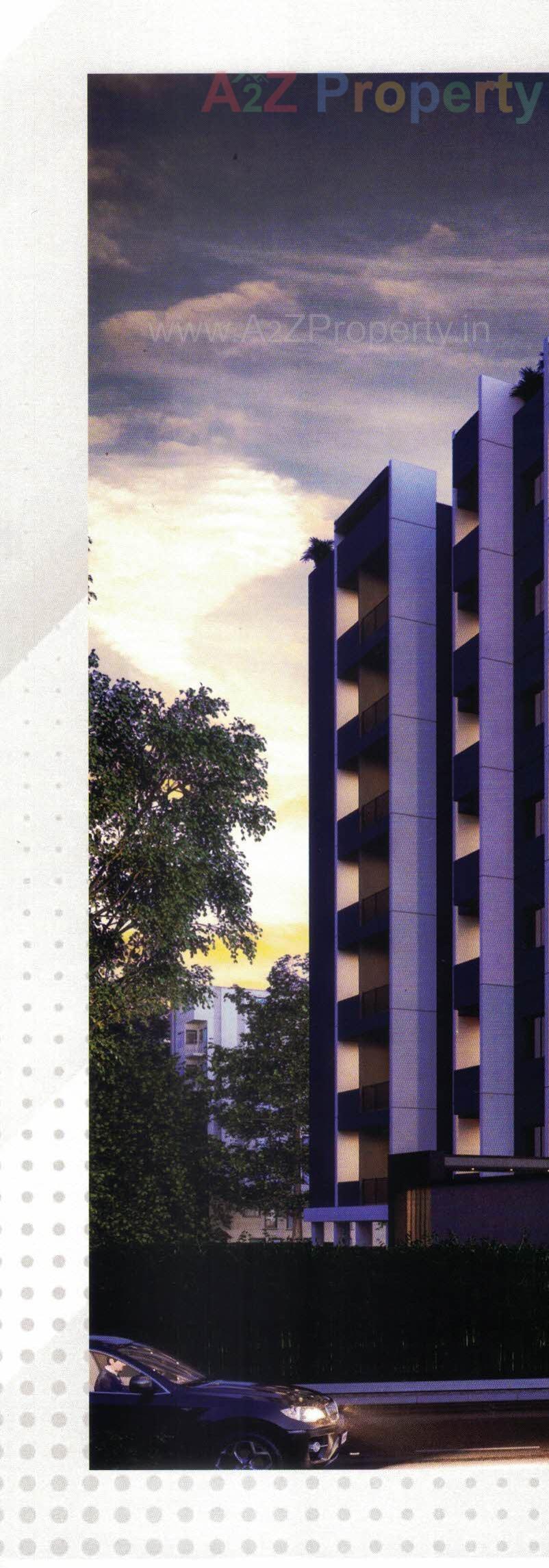 3D Elevation of real estate project The Eminence located at Tarsali, Vadodara, Gujarat