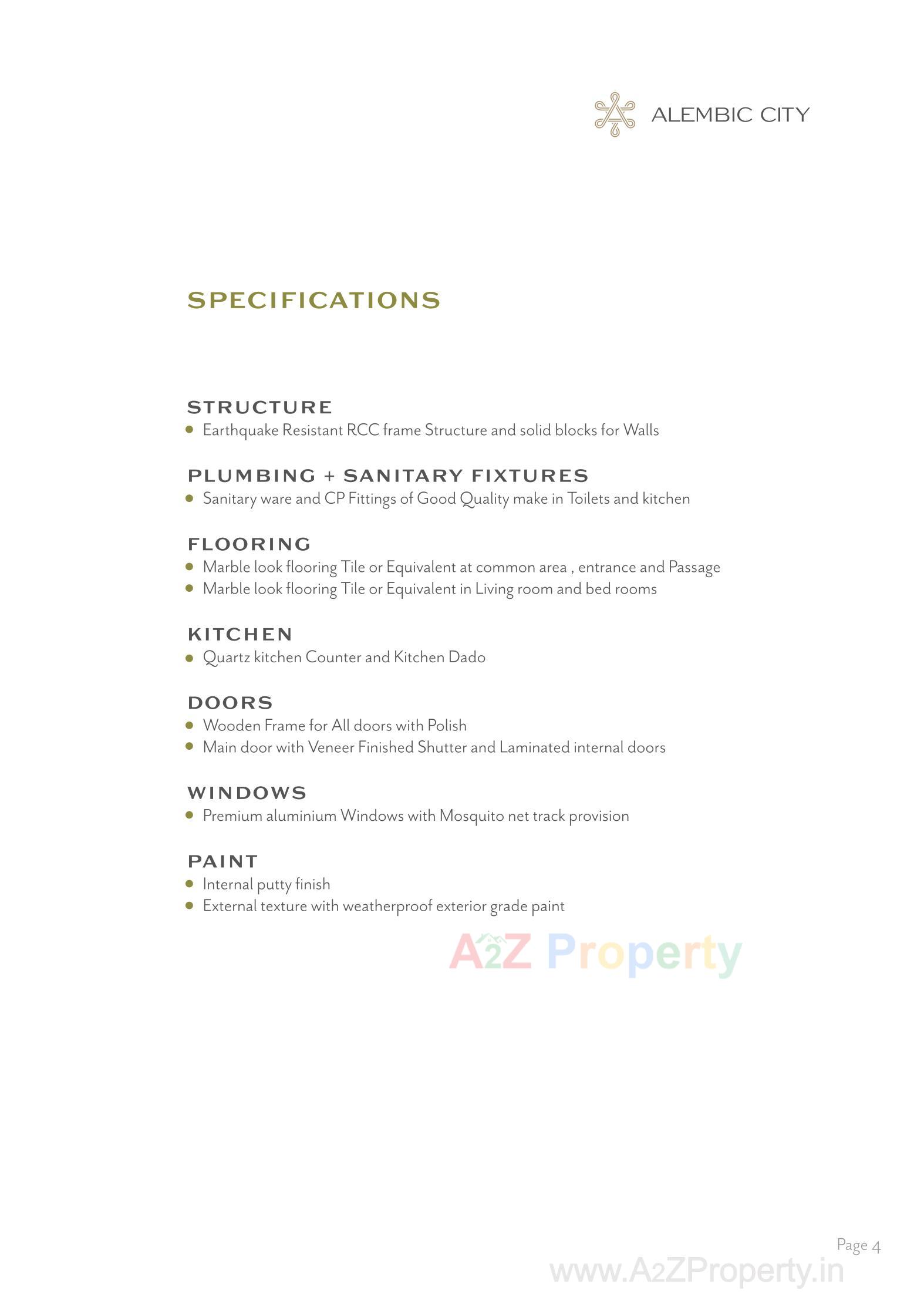  of real estate project The Gardens located at Gorwa, Vadodara, Gujarat