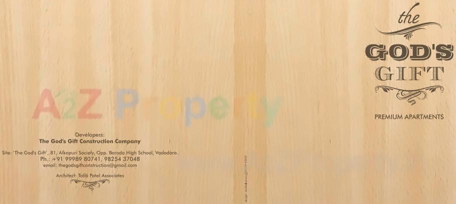  of real estate project The God's Gift Premium Apartments located at Jetalpur, Vadodara, Gujarat