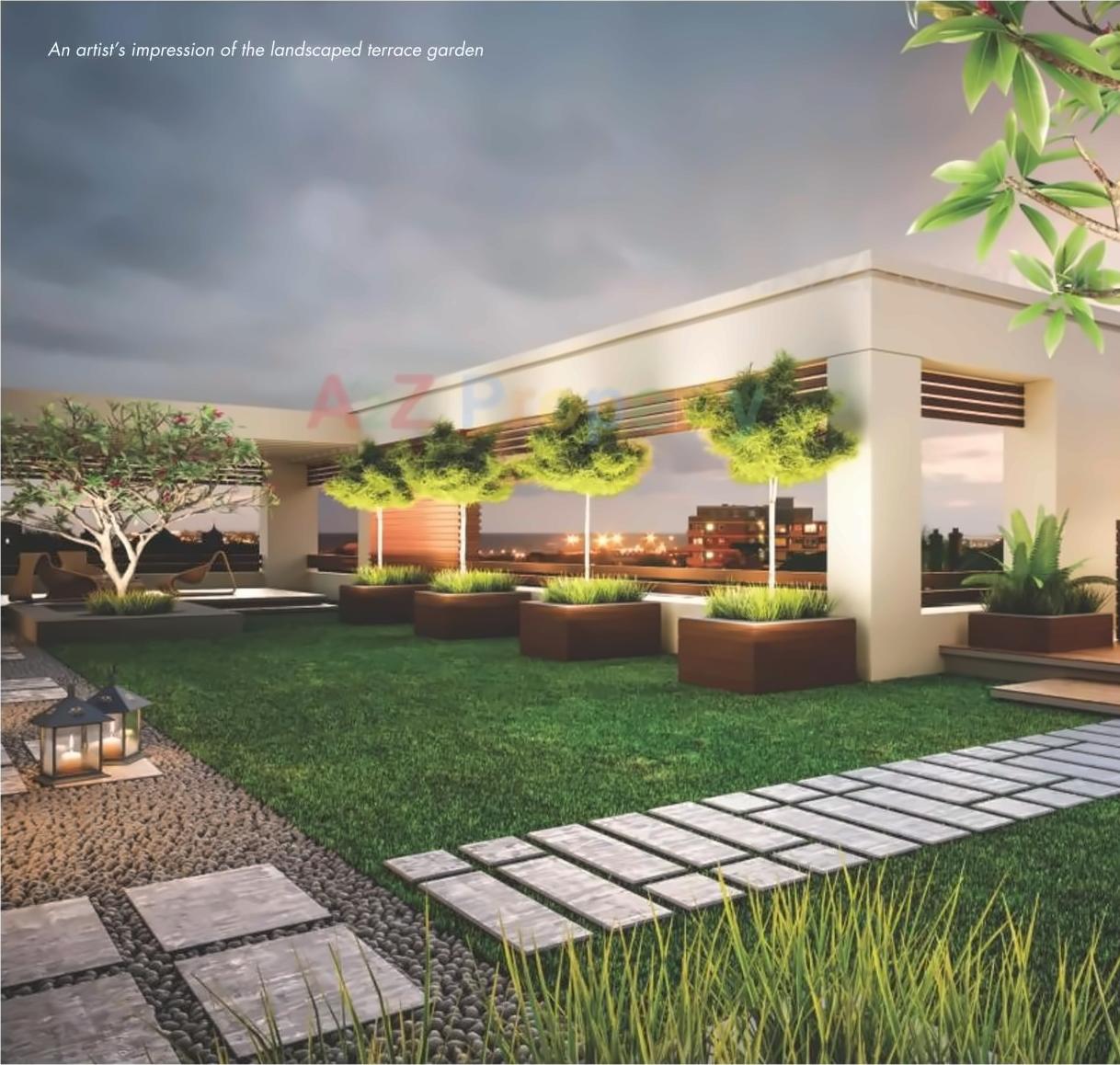 3D Elevation of real estate project The God's Gift Premium Apartments located at Jetalpur, Vadodara, Gujarat