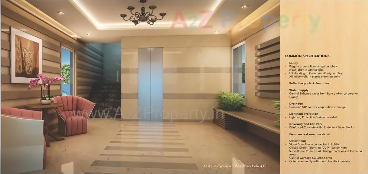 3D Elevation of real estate project The God's Gift Premium Apartments located at Jetalpur, Vadodara, Gujarat