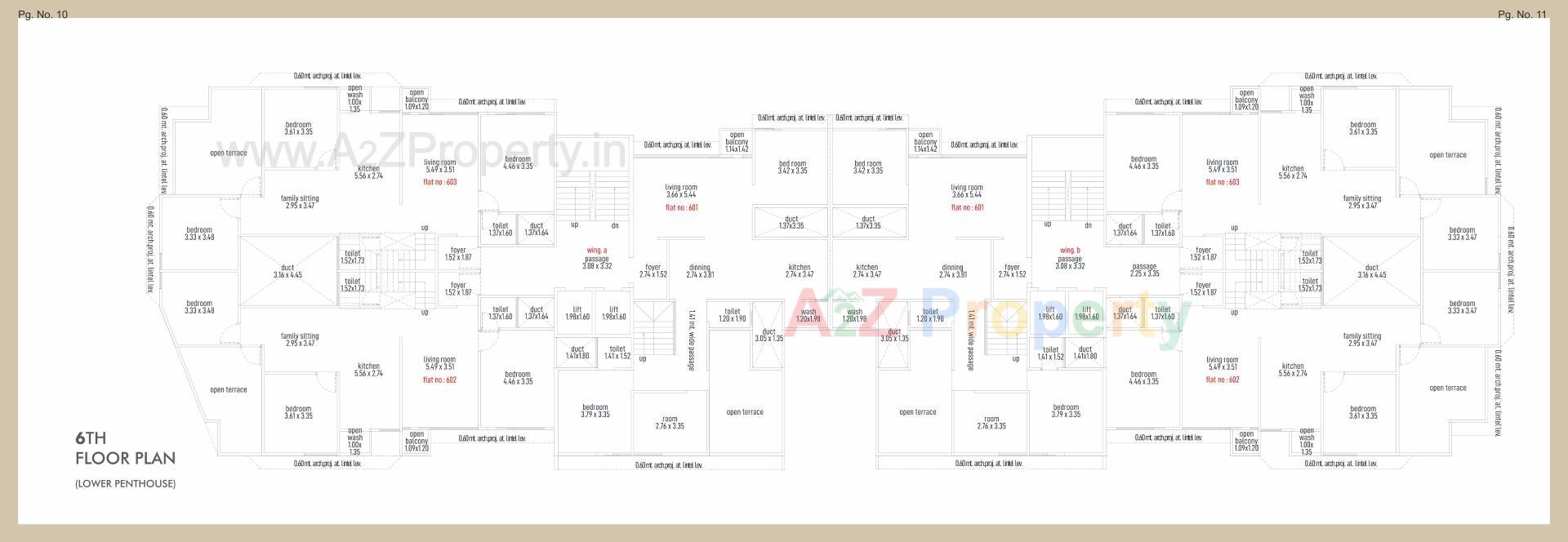 Layout of real estate project The Grand Krishna located at Harni, Vadodara, Gujarat
