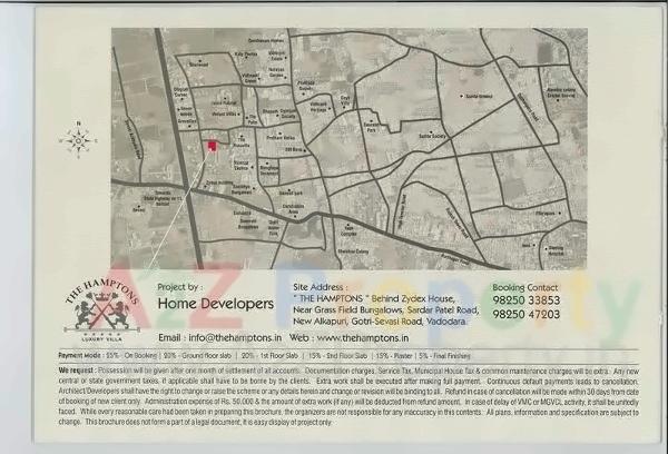  of real estate project The Hamptons located at Gotri, Vadodara, Gujarat