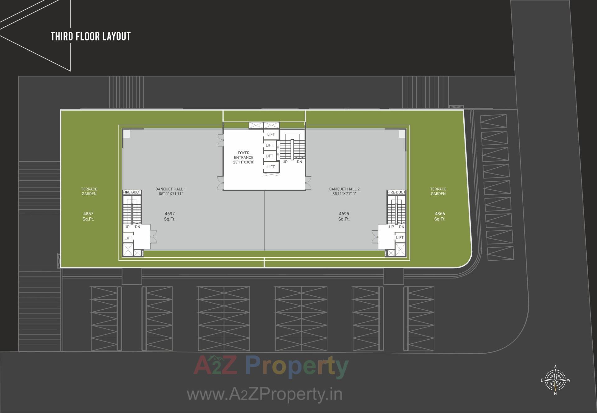 Layout of real estate project The Iconic located at Harni, Vadodara, Gujarat