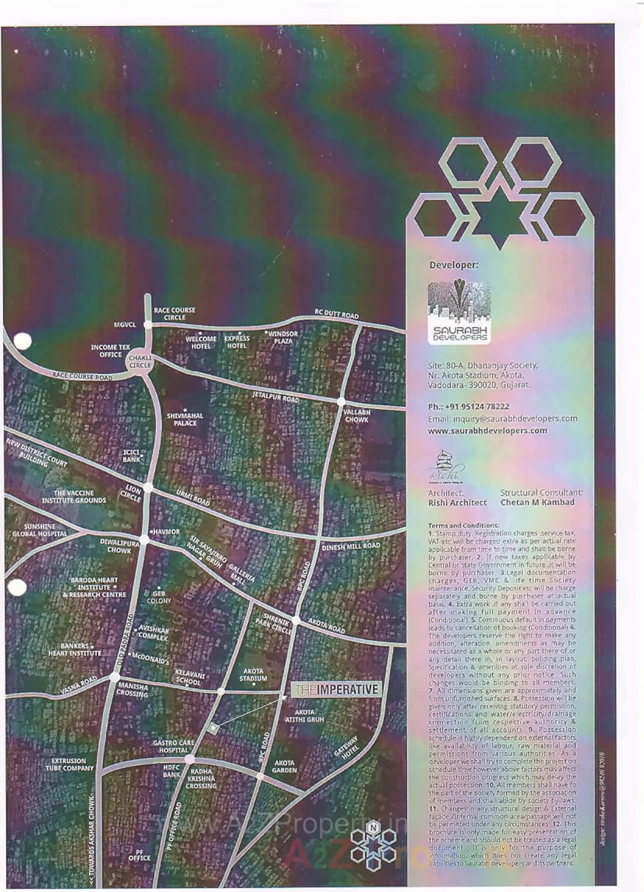  of real estate project The Imperative located at Akota, Vadodara, Gujarat