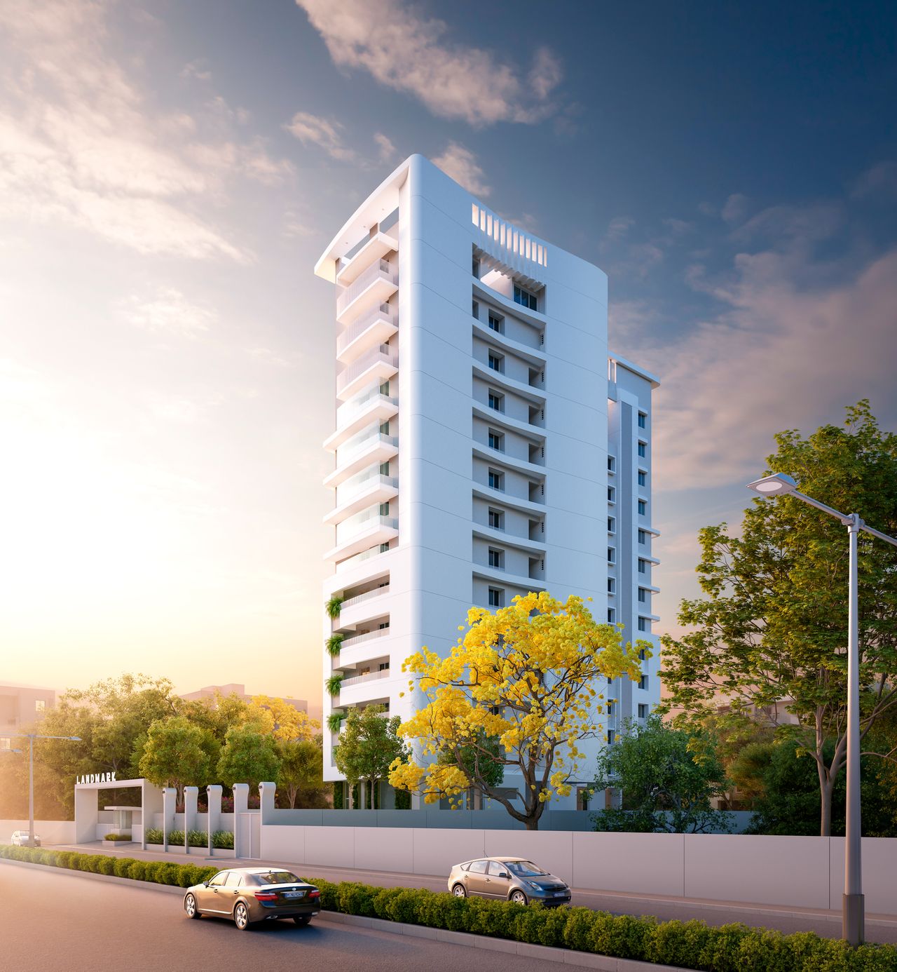 Rd_mvg_landmark_03 of real estate project The Landmark located at Harni, Vadodara, Gujarat