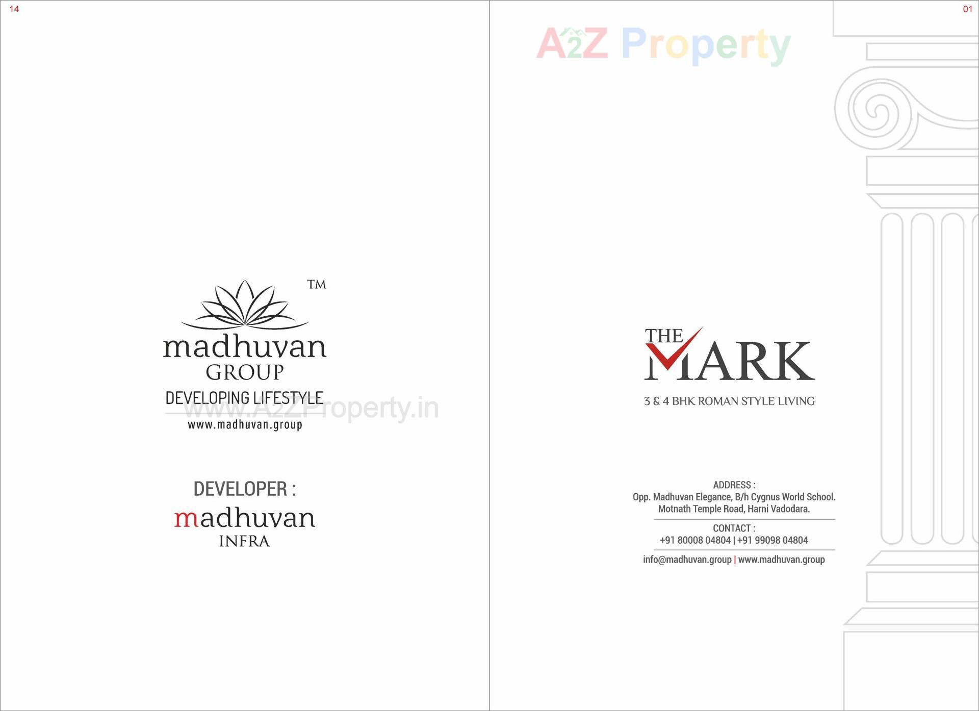  of real estate project The Mark located at Harni, Vadodara, Gujarat