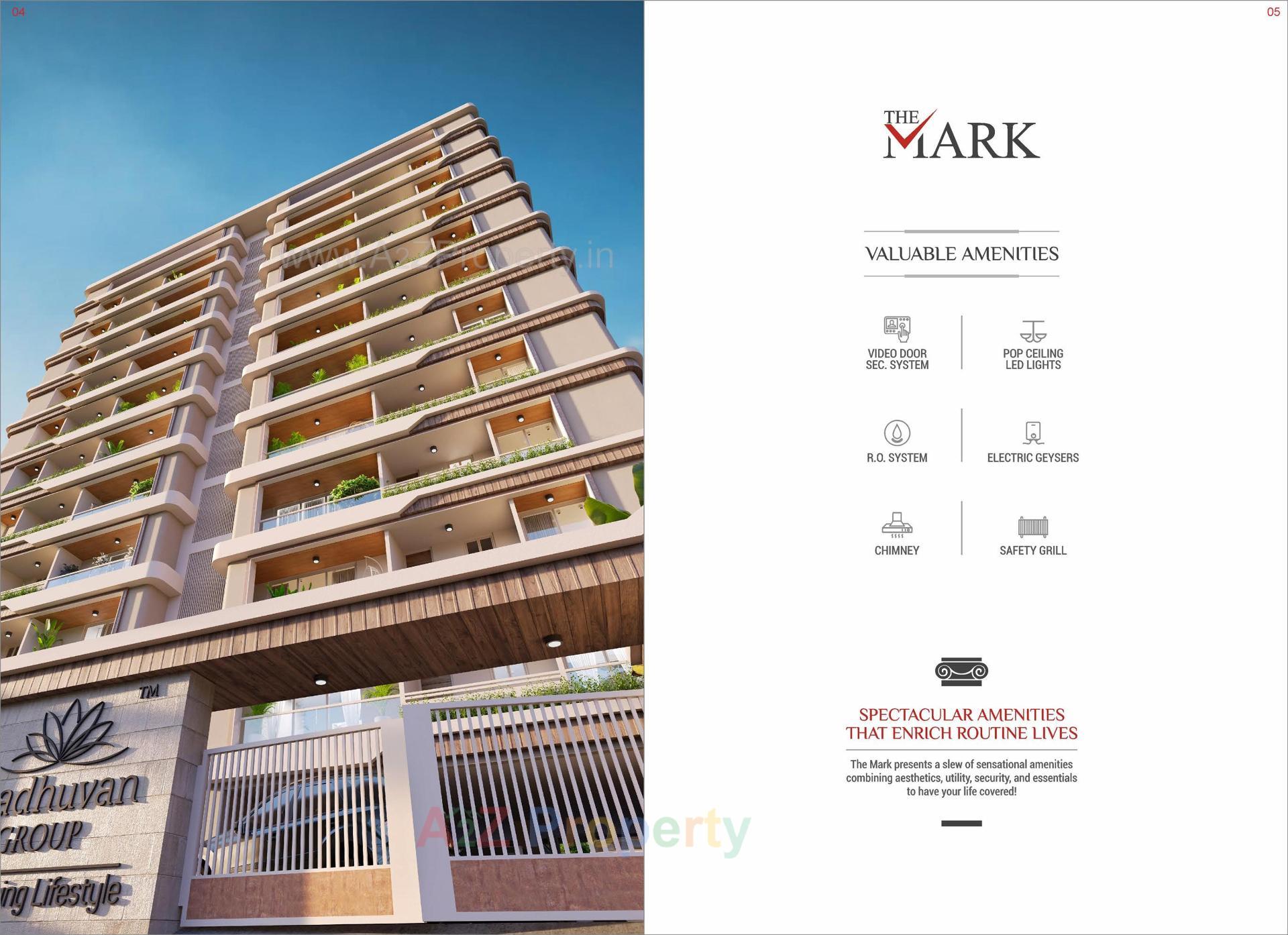  of real estate project The Mark located at Harni, Vadodara, Gujarat