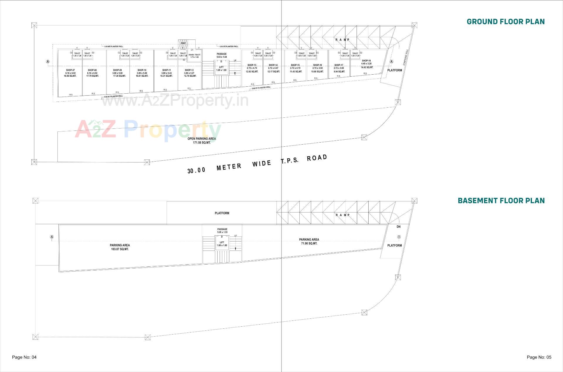  of real estate project The Prime Sky View located at Sayajipura, Vadodara, Gujarat