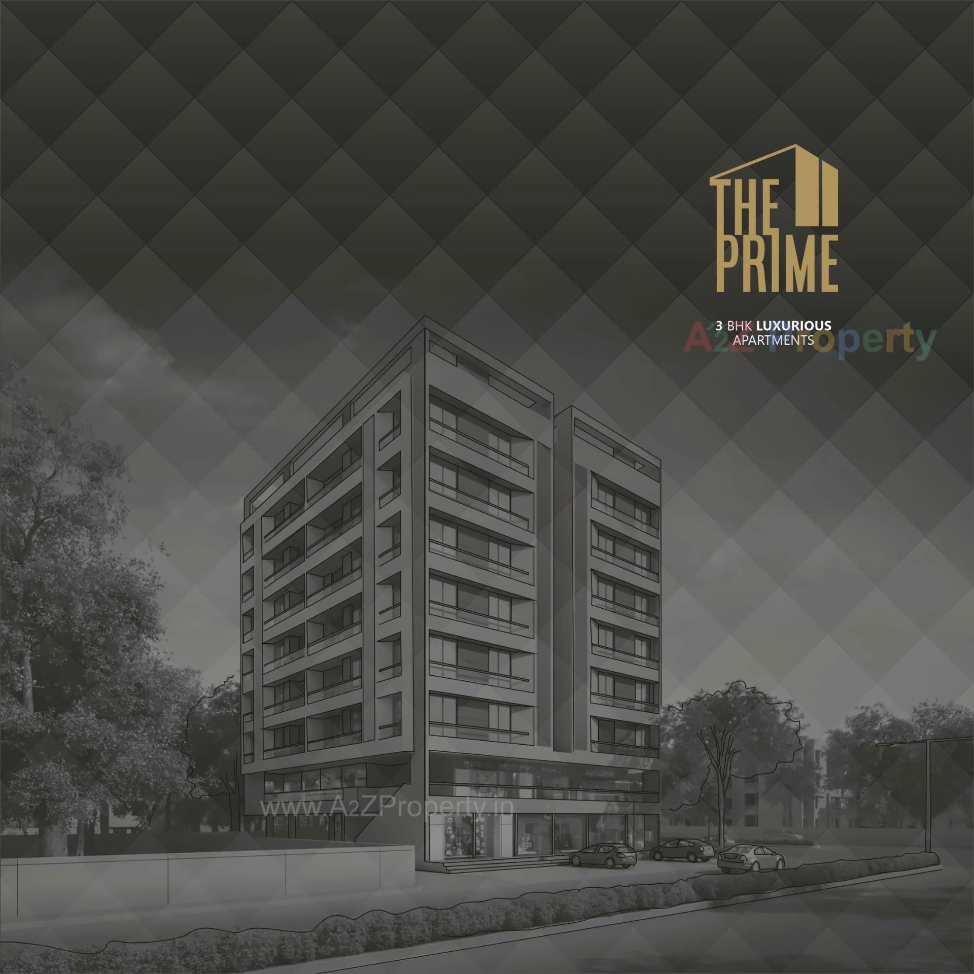 3D Elevation of real estate project The Prime located at Vadodara, Vadodara, Gujarat