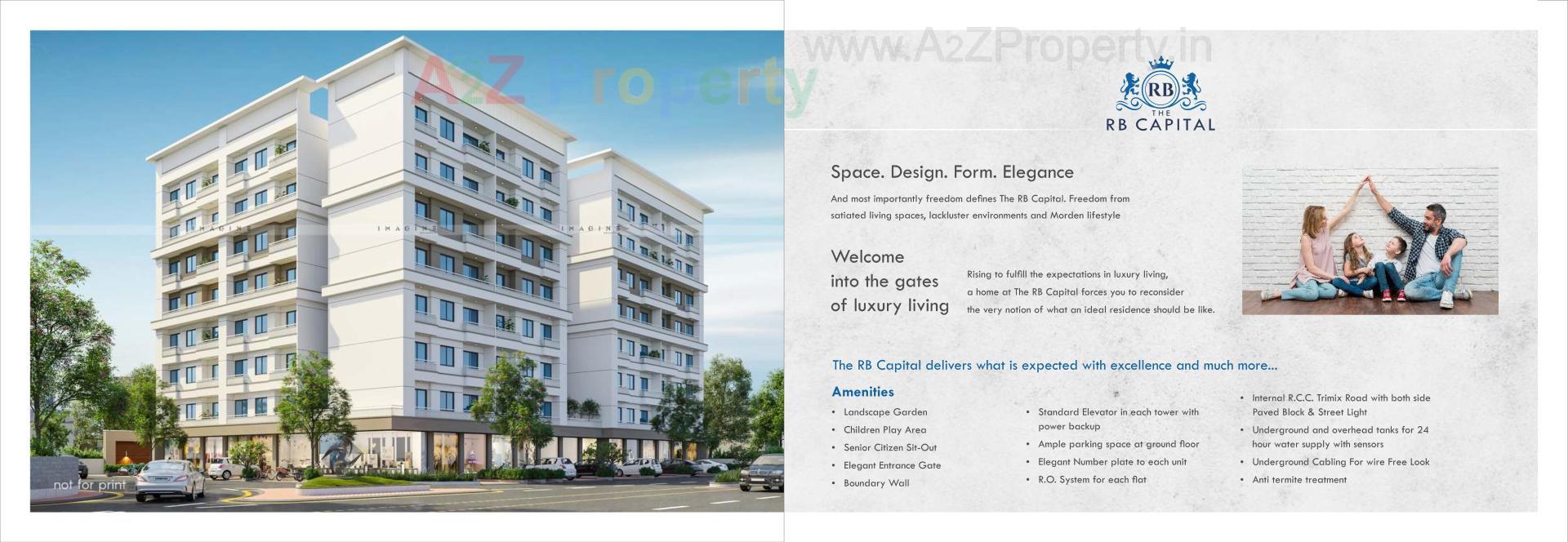  of real estate project The Rb Capital located at Bapod, Vadodara, Gujarat