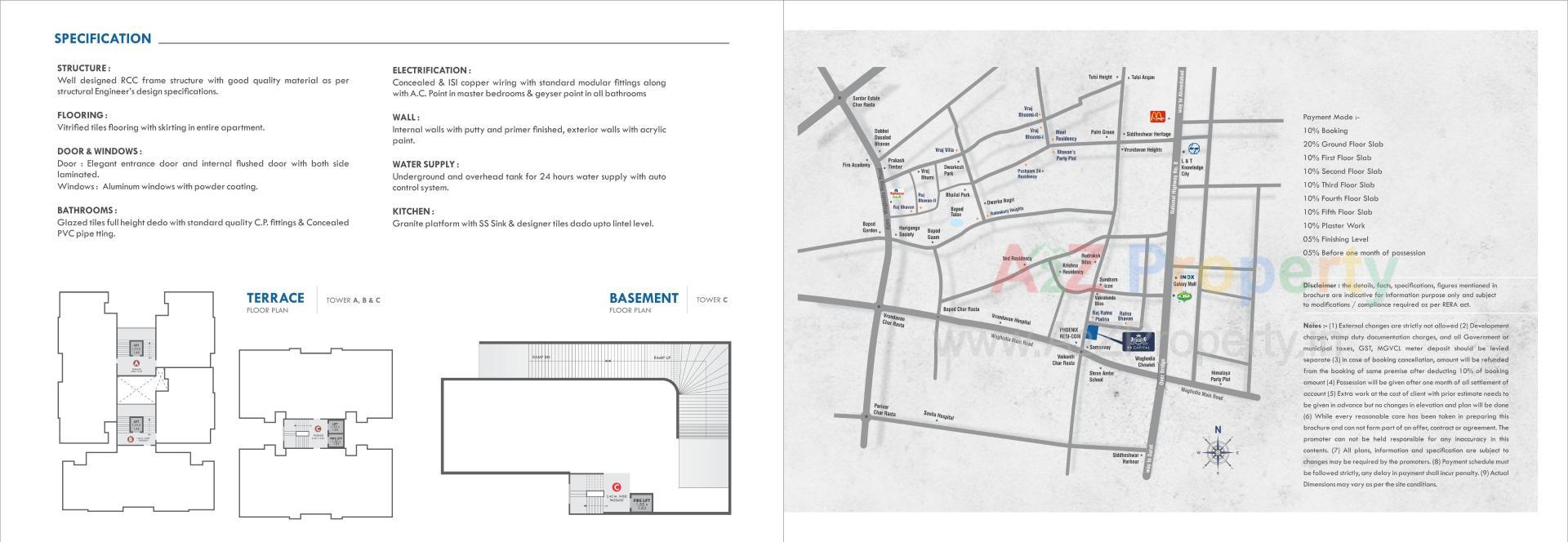 of real estate project The Rb Capital located at Bapod, Vadodara, Gujarat