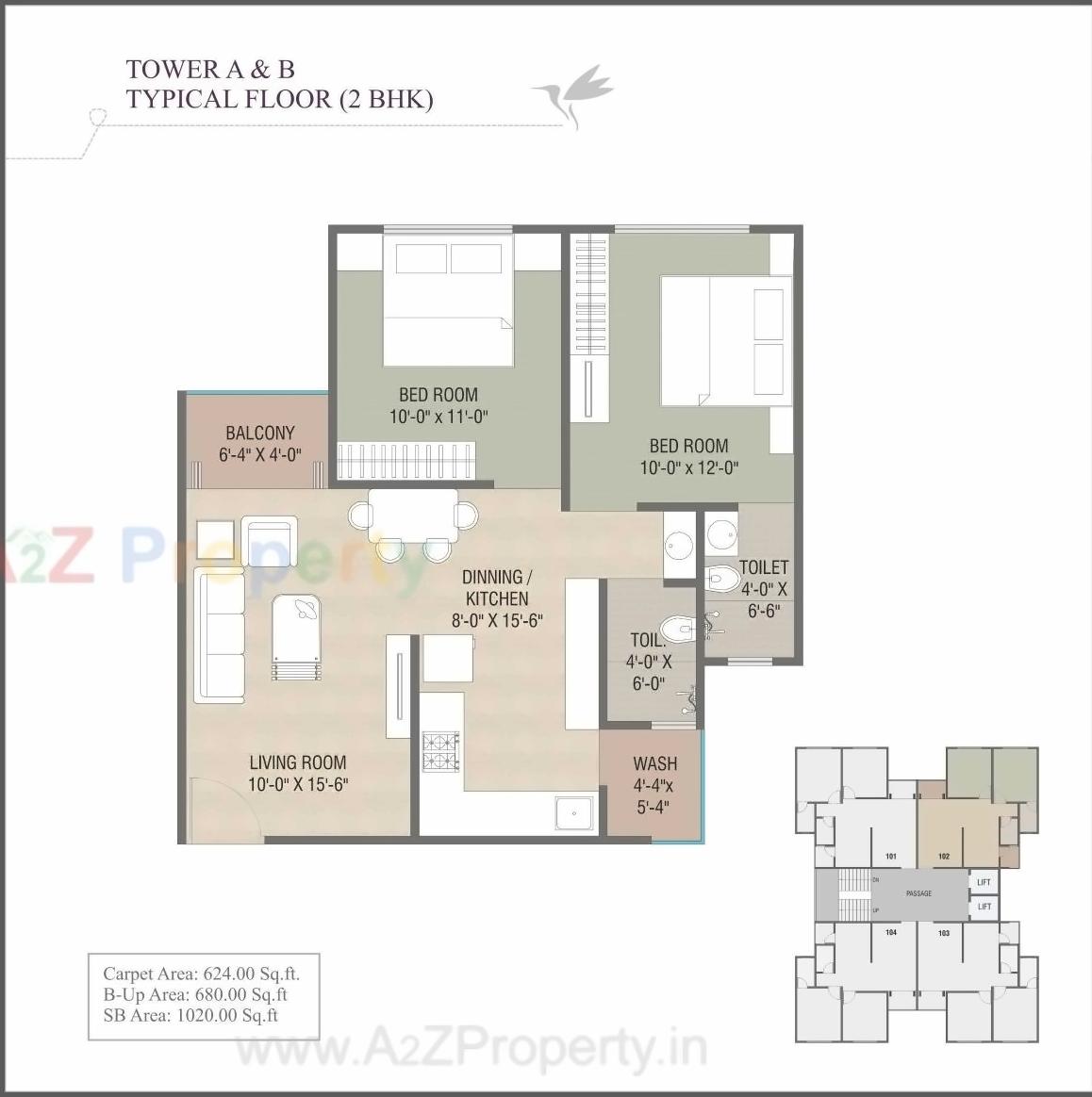 Layout of real estate project The Residence located at Sevasi, Vadodara, Gujarat