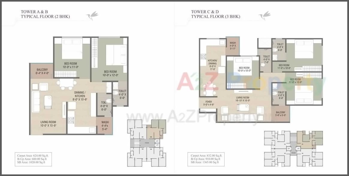 Layout of real estate project The Residence located at Sevasi, Vadodara, Gujarat