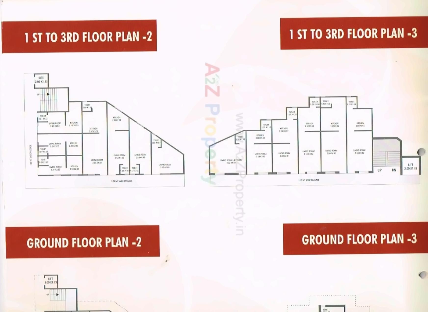 Layout of real estate project The Rise Plaza located at Tarsali, Vadodara, Gujarat