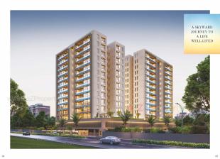 Elevation of real estate project The Rise located at Harni, Vadodara, Gujarat
