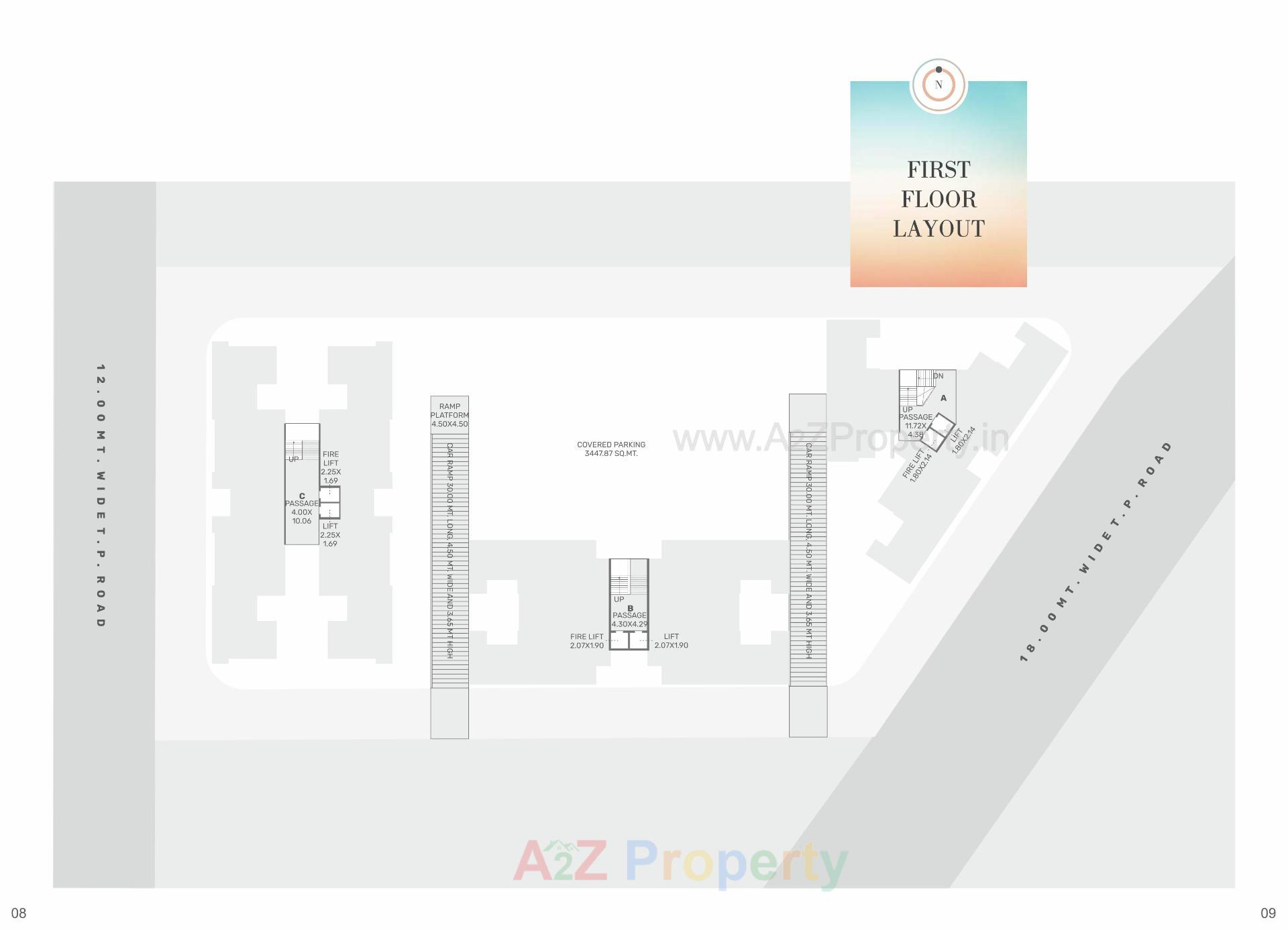  of real estate project The Rise located at Harni, Vadodara, Gujarat