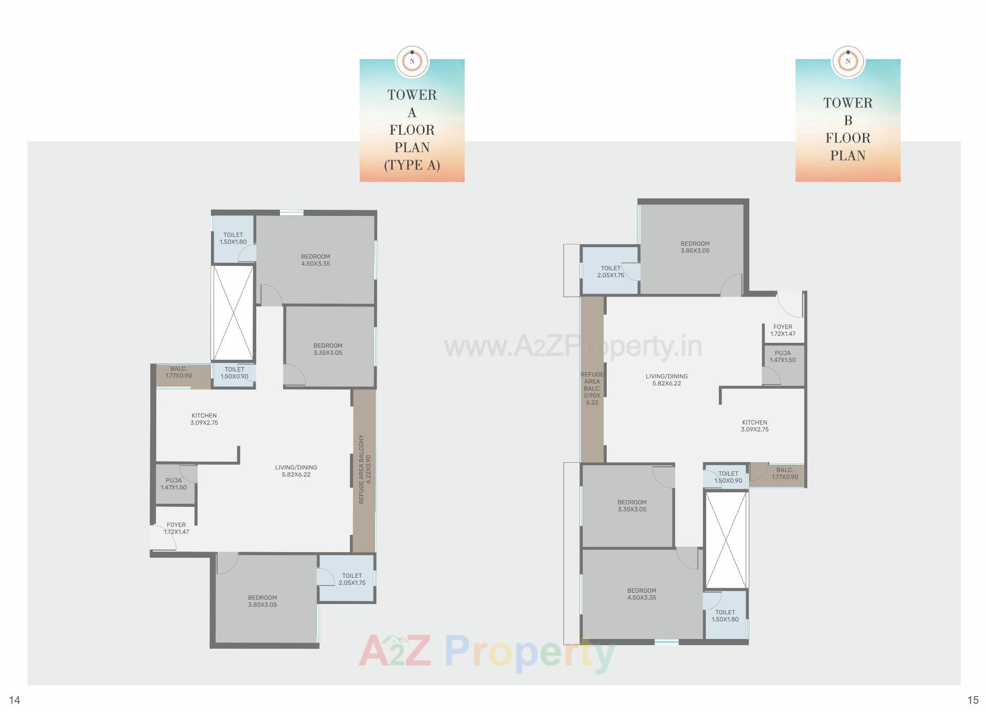 Layout of real estate project The Rise located at Harni, Vadodara, Gujarat