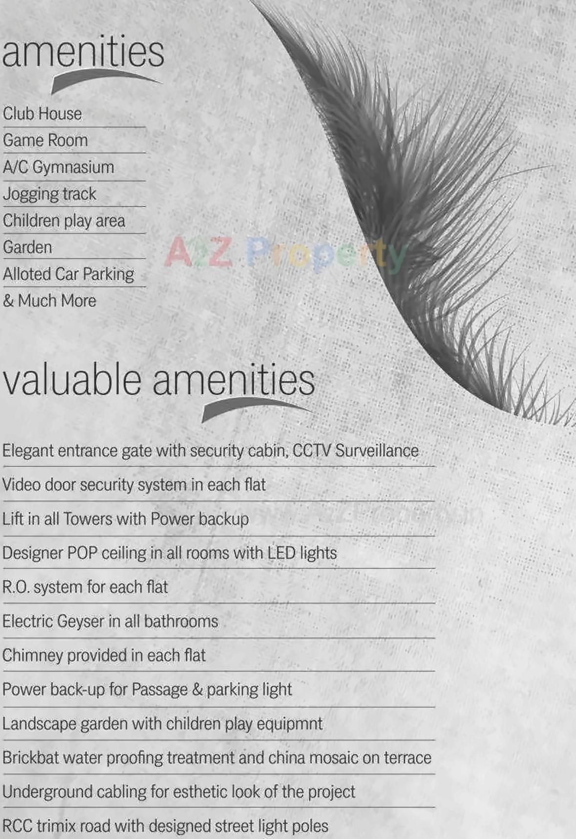 Amenities of The Signature