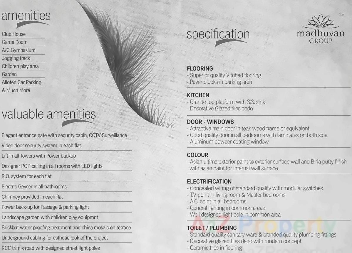  of real estate project The Signature located at Harni, Vadodara, Gujarat